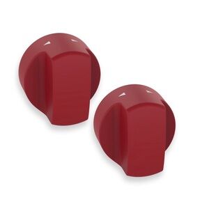 2 WOLF RED REPLACEMENT COFFEE SYSTEM KNOBS SET 990296301 NO LONGER AVAILABLE NEW
